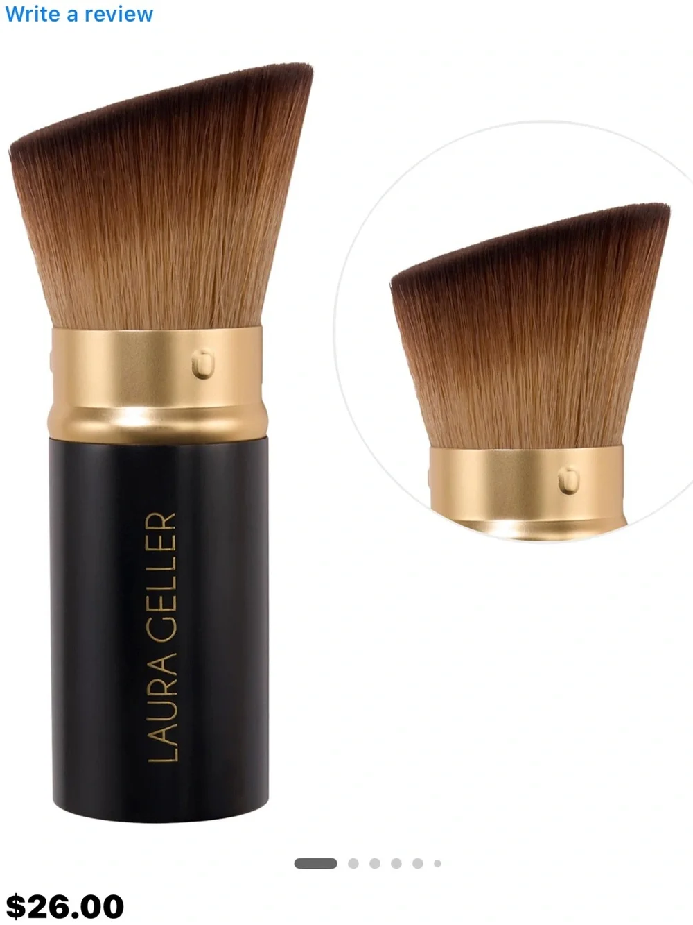 Laura Geller Retractable Kabuki Angled Face Brush